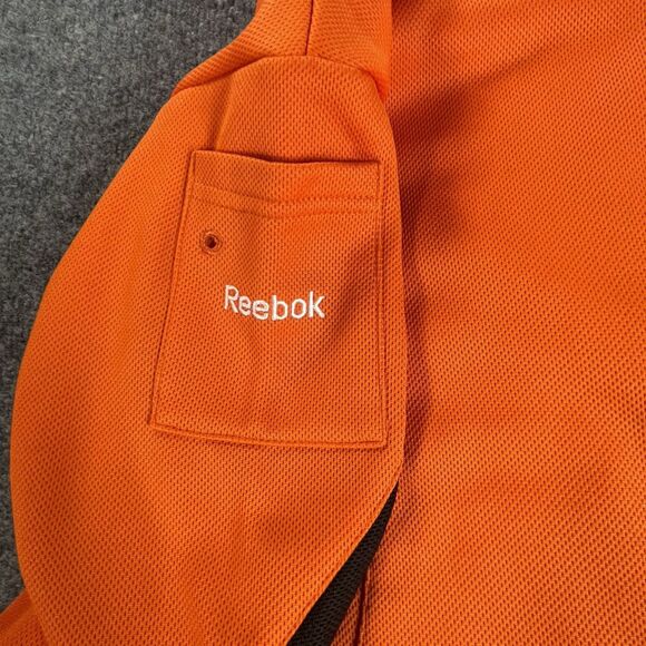 Reebok Cleveland Browns Hoodie Mens Large Orange NFL OnField Pullover Sweatshirt - Picture 16 of 16